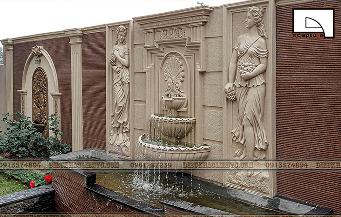 Ứng dụng sản phẩm điêu khắc trang trí kiến trúc